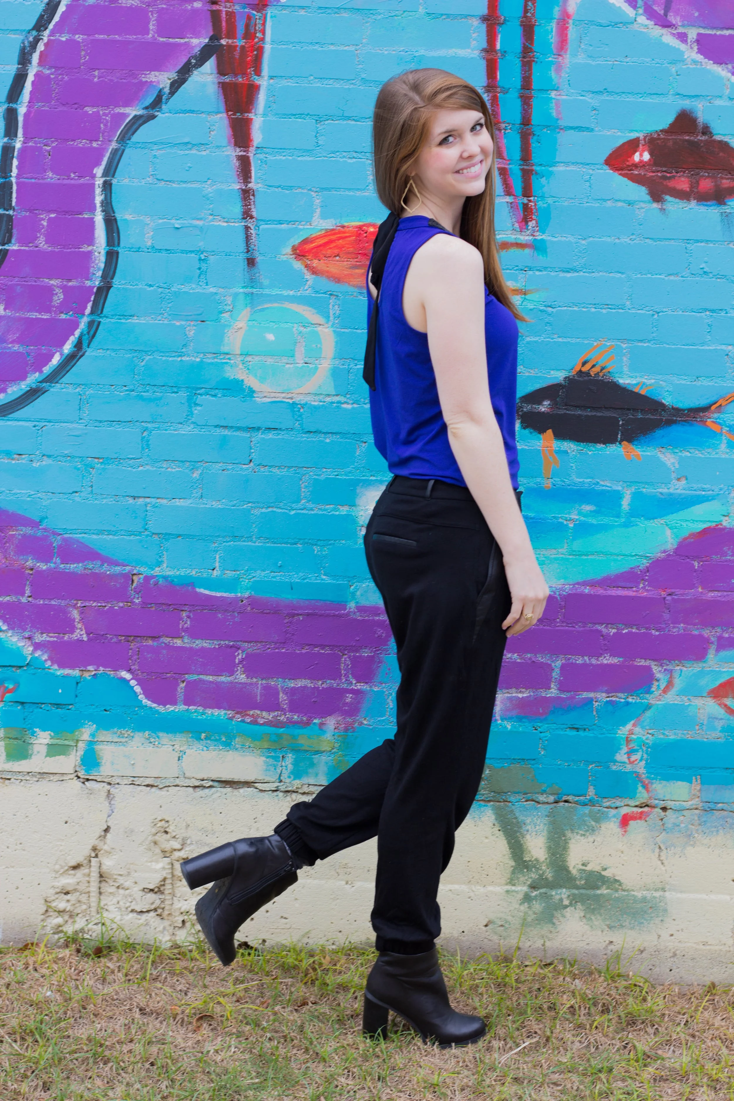 Joggers and ankle best sale boots